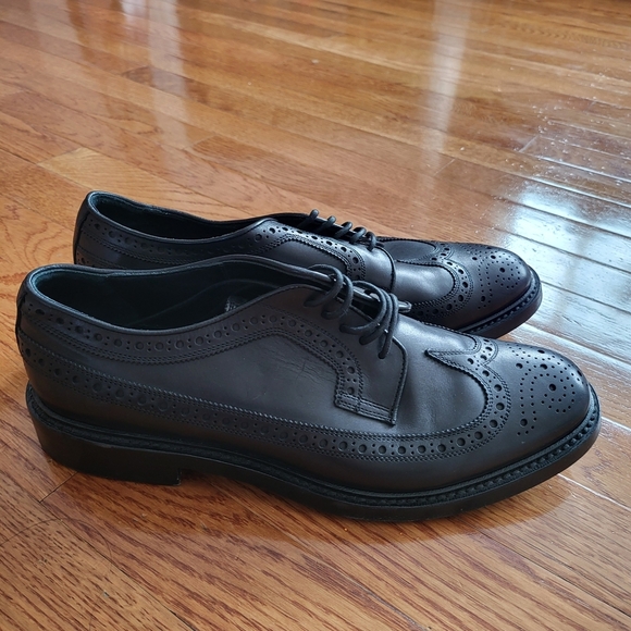 Burberry Classic Black Leather Derbys